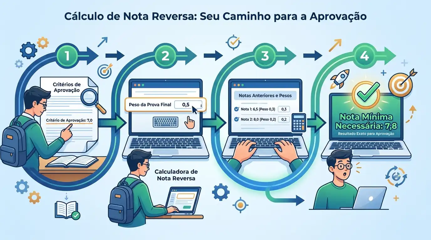 Como usar o simulador de nota corretamente