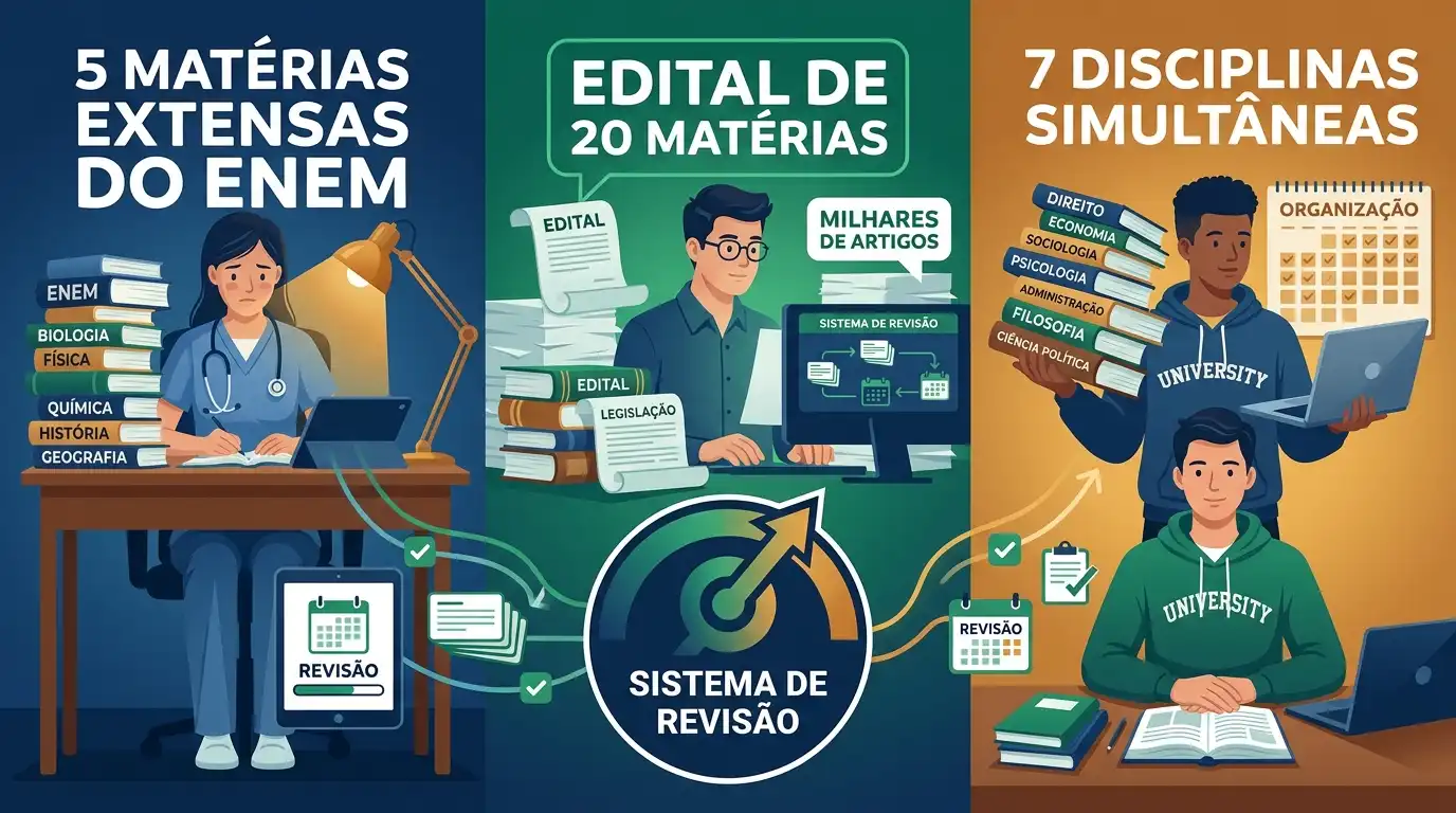 Por que a realidade acadêmica e de concursos no Brasil exige essa técnica